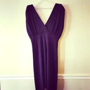 Deep V Little Black Dress